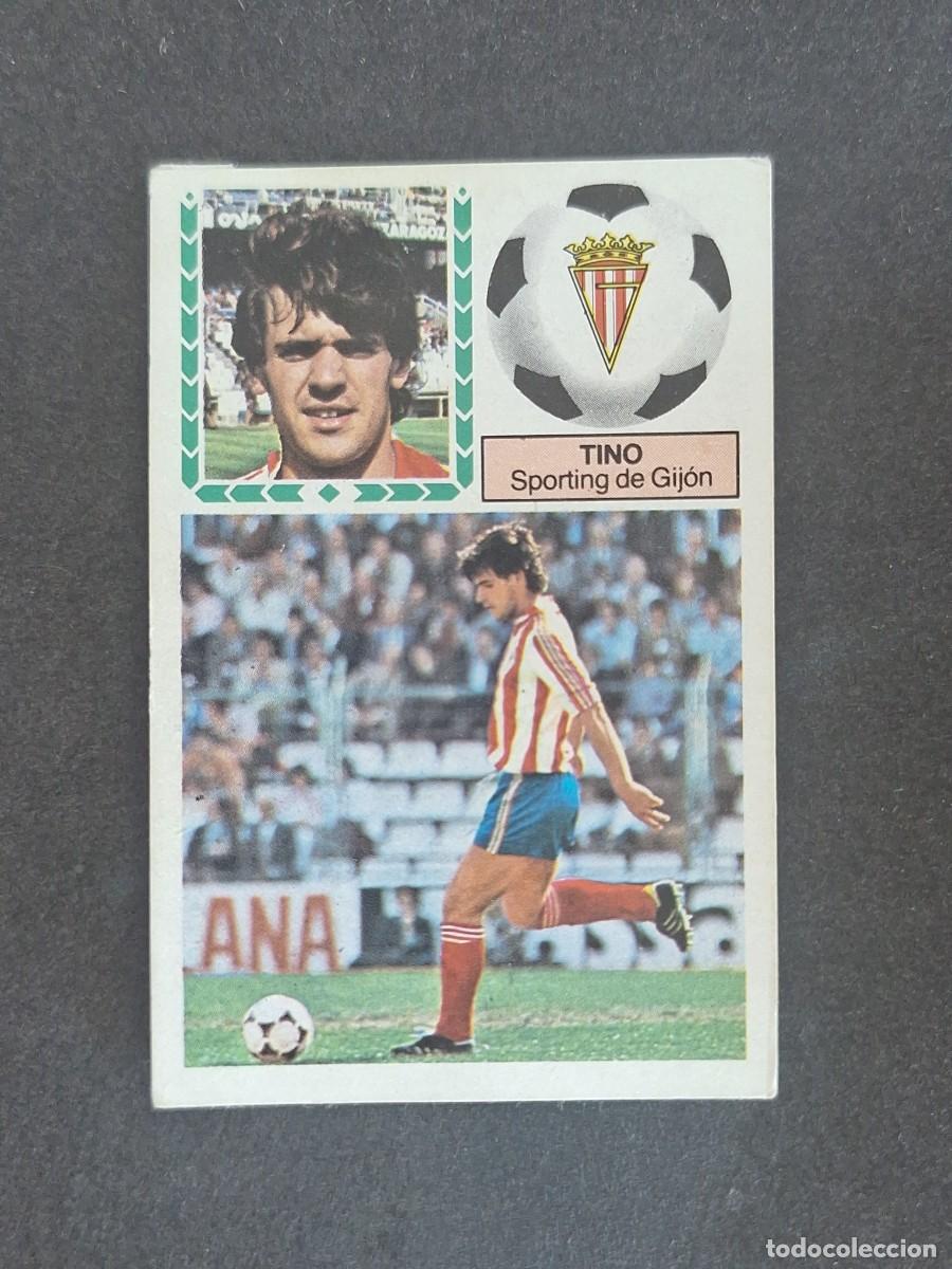 Cromos de f&uacute;tbol: L6 TINO SPORTING DE GIJON LIGA ESTE 1983 1984 83 84 DESPEGADO RECUPERADO