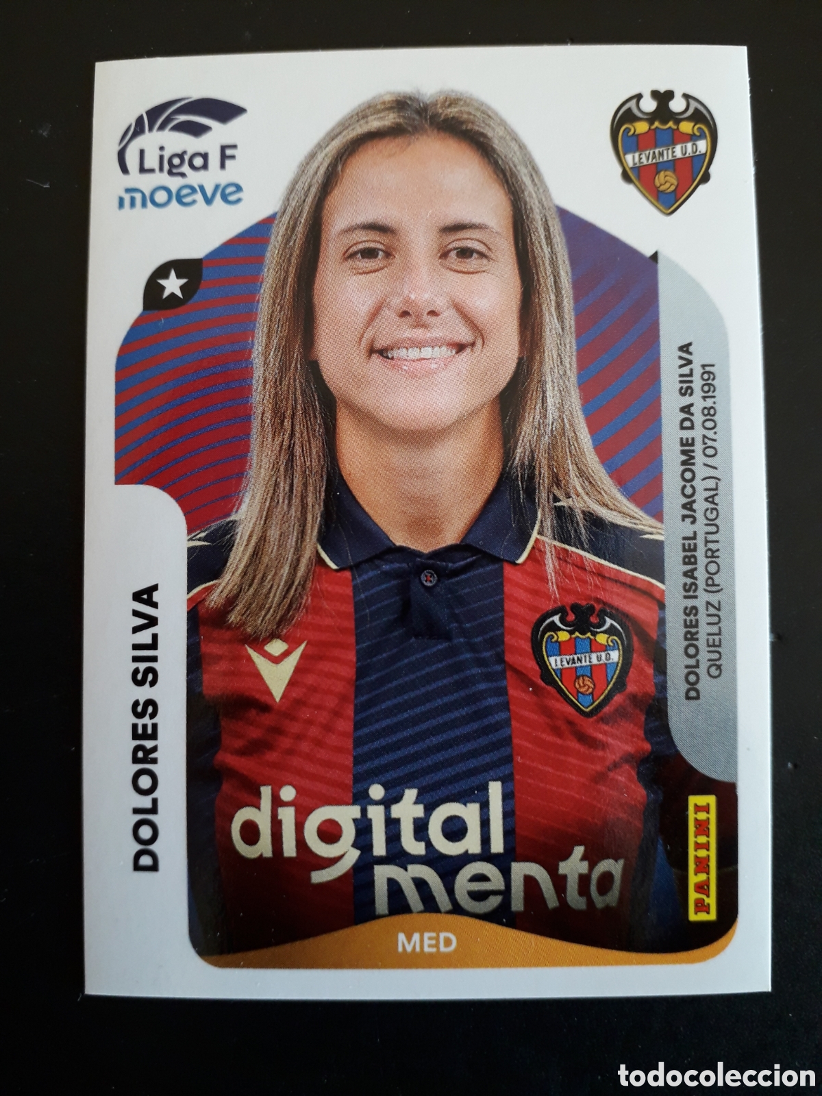 Cromos de Futebol: DOLORES SILVA LEVANTE N&deg; 236 LIGA F FEMENINA 2025 2026 25 26 PANINI SIN PEGAR PEDIDO M&Iacute;NIMO 3&euro;.