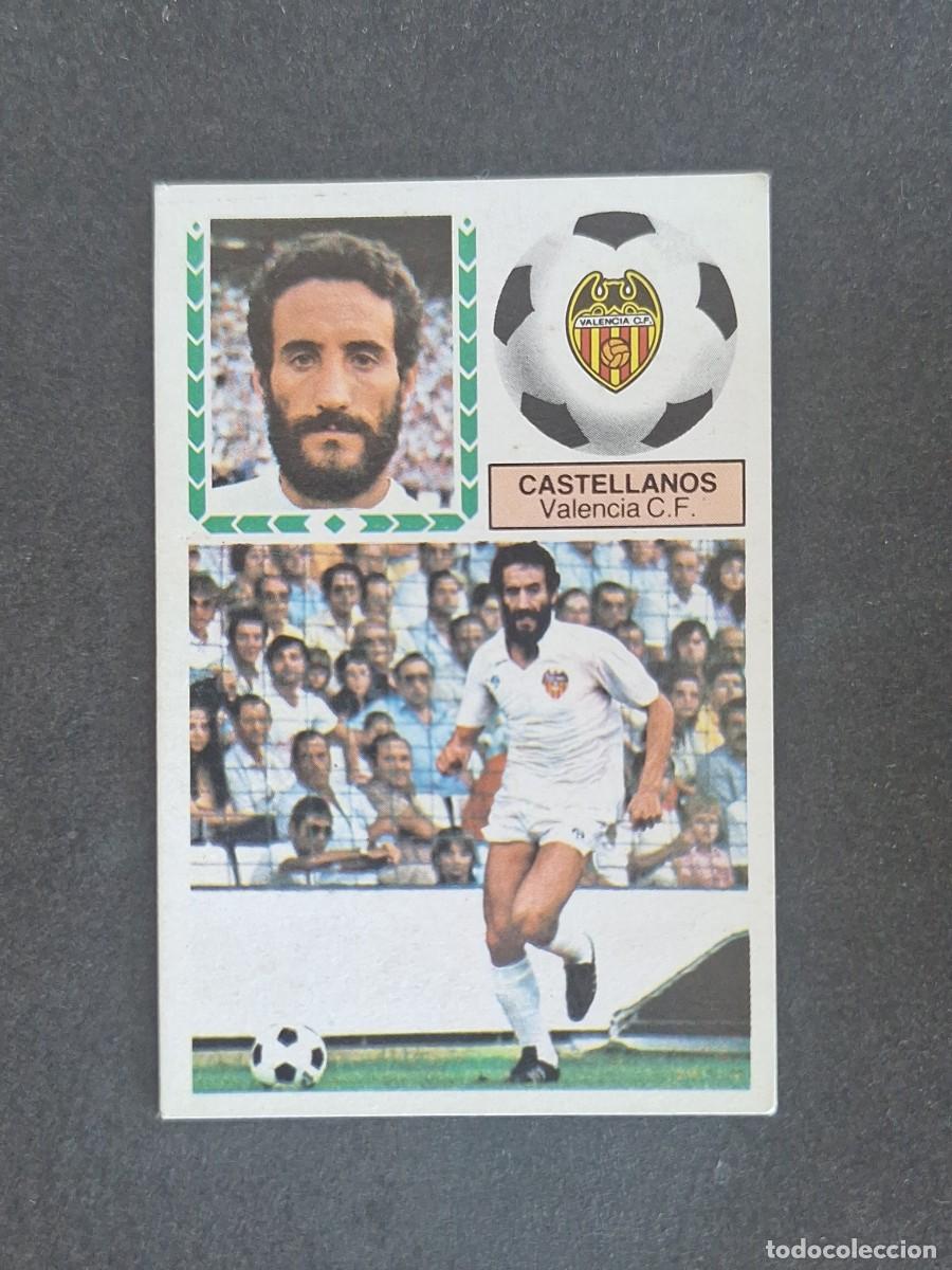 Cromos de Futebol: L6 CASTELLANOS VALENCIA C. F. LIGA ESTE 1983 1984 83 84 DESPEGADO RECUPERADO