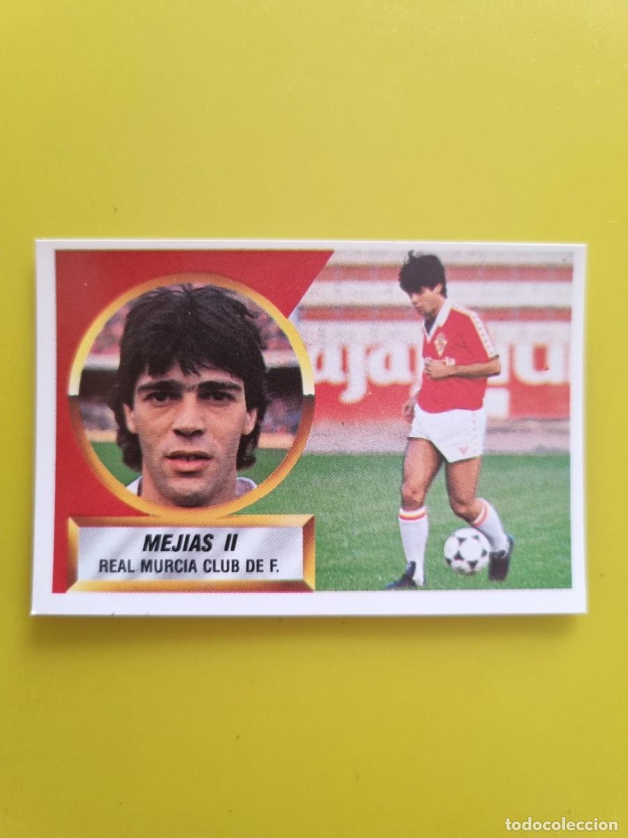 Cromos de Futebol: CROMO LIGA ESTE 88 89 1988 1989 NUNCA PEGADO SIN PEGAR MEJIAS II N&ordm;14A REAL MURCIA AR1026