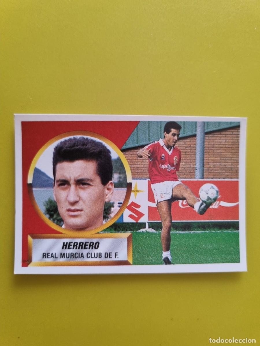Cromos de f&uacute;tbol: CROMO LIGA ESTE 88 89 1988 1989 NUNCA PEGADO SIN PEGAR HERRERO N&ordm;11 REAL MURCIA AR1026