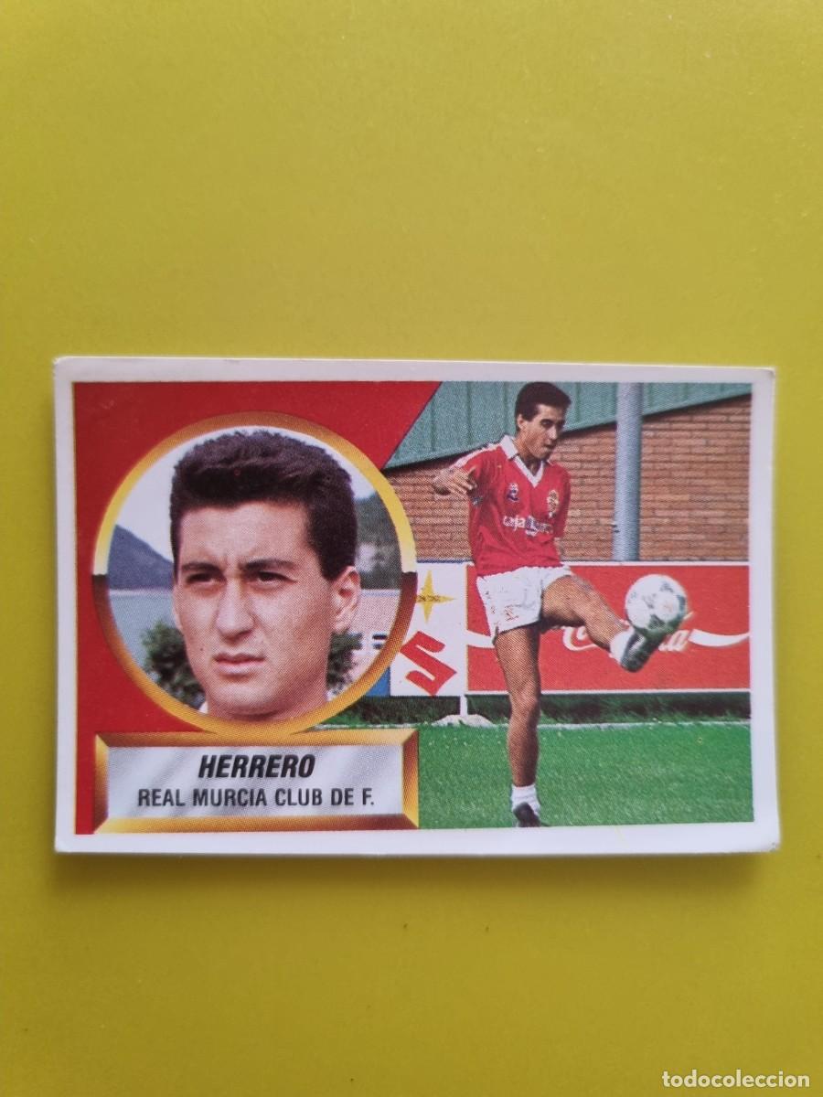 Cromos de f&uacute;tbol: CROMO LIGA ESTE 88 89 1988 1989 NUNCA PEGADO SIN PEGAR HERRERO N&ordm;11 REAL MURCIA AR1026