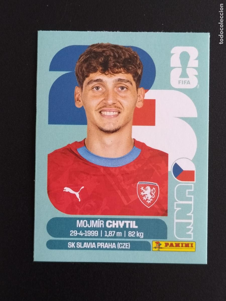 Cromos de f&uacute;tbol: CZE EXTRA MOJMIR CHYTIL REPUBLICA CHECA CROMOS STICKER UPDATE MUNDIAL 26 2026 FIFA WORLD CUP PANINI