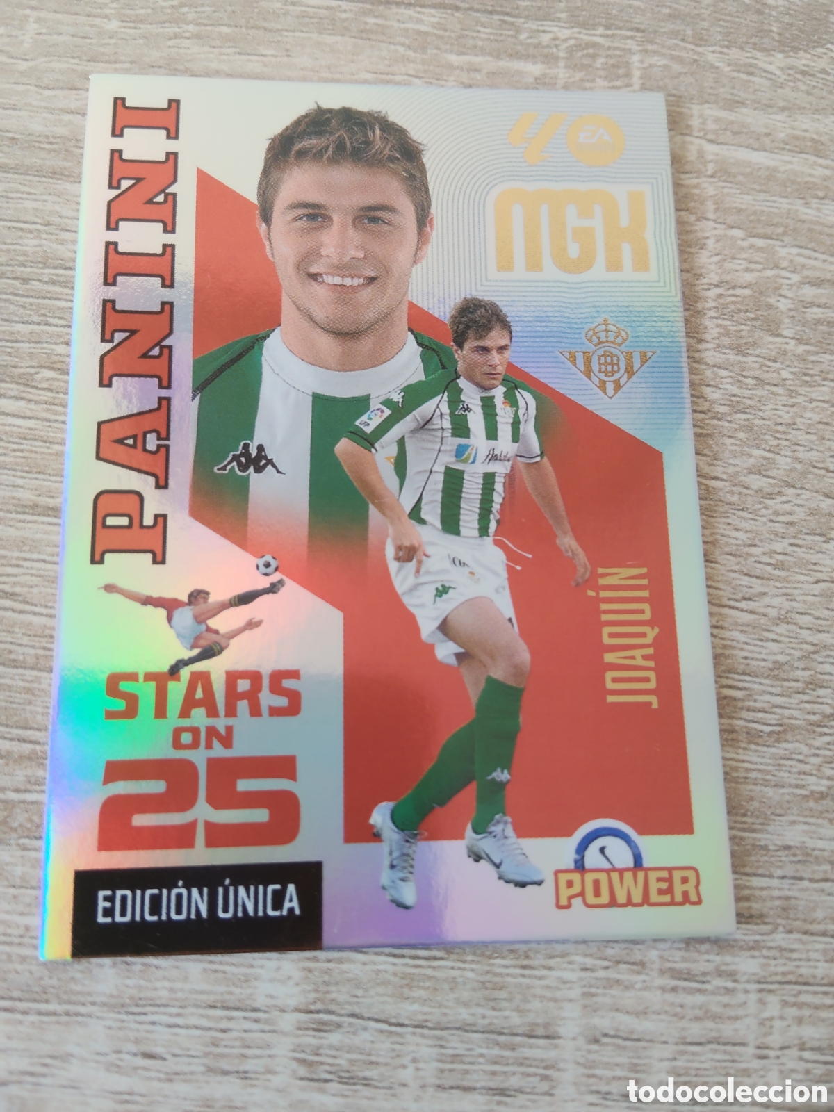 Cromos de f&uacute;tbol: Panini Megacracks 2026 2027 26 27 431 P Joaqu&iacute;n Real Betis power