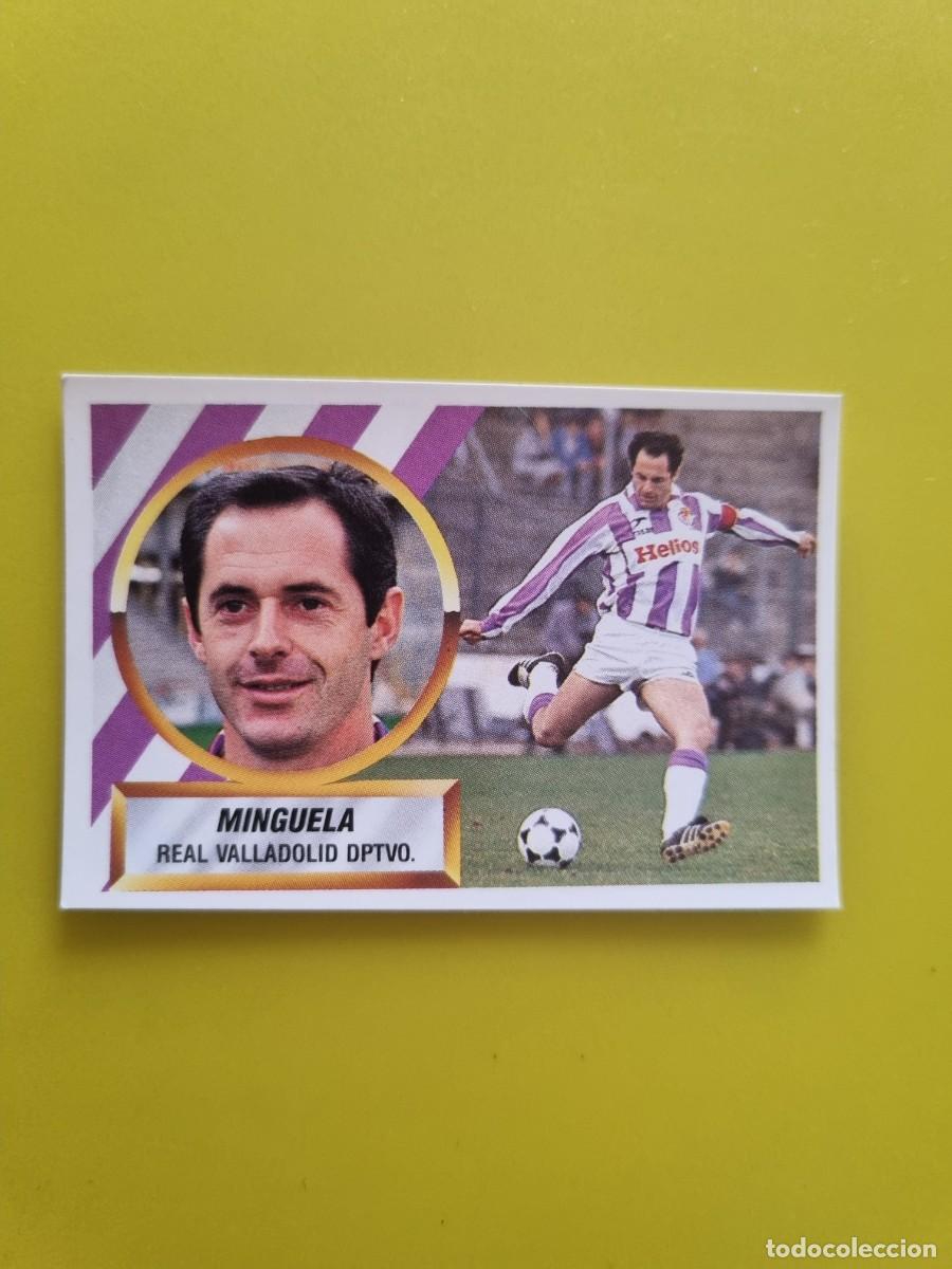 Cromos de f&uacute;tbol: CROMO LIGA ESTE 88 89 1988 1989 NUNCA PEGADO SIN PEGAR MINGUELA N&ordm;8 REAL VALLADOLID AR1026