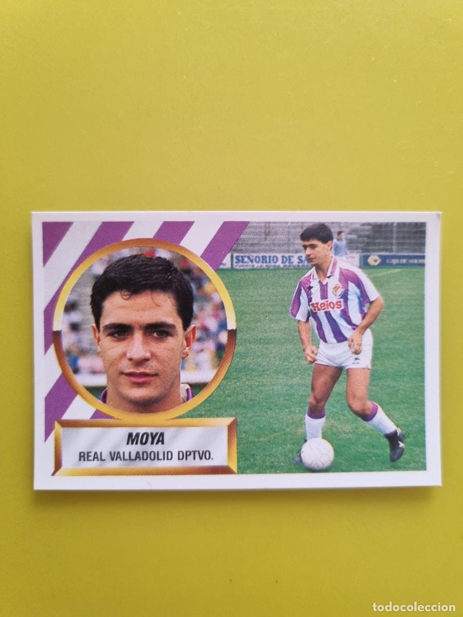 Cromos de f&uacute;tbol: CROMO LIGA ESTE 88 89 1988 1989 NUNCA PEGADO SIN PEGAR MOYA N&ordm;13 REAL VALLADOLID AR1026