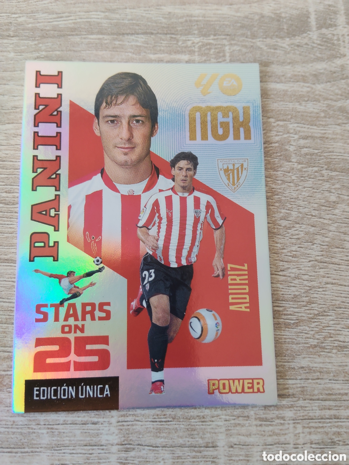 Cromos de f&uacute;tbol: Panini Megacracks 2026 2027 26 27 433 Aduriz Athletic de Bilbao power