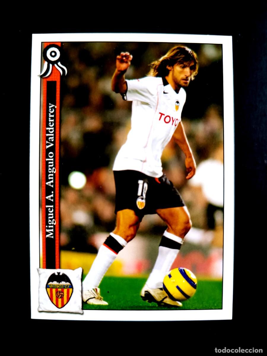 Cartes &agrave; collectionner de Football: 180 ANGULO - VALENCIA C.F. - MUNDICROMO 2006