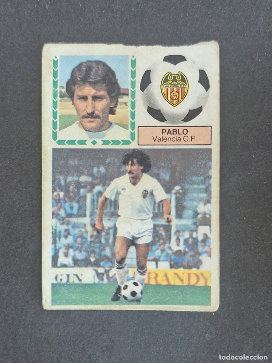 Cartes &agrave; collectionner de Football: L6 PABLO VALENCIA C. F. LIGA ESTE 1983 1984 83 84 DESPEGADO RECUPERADO
