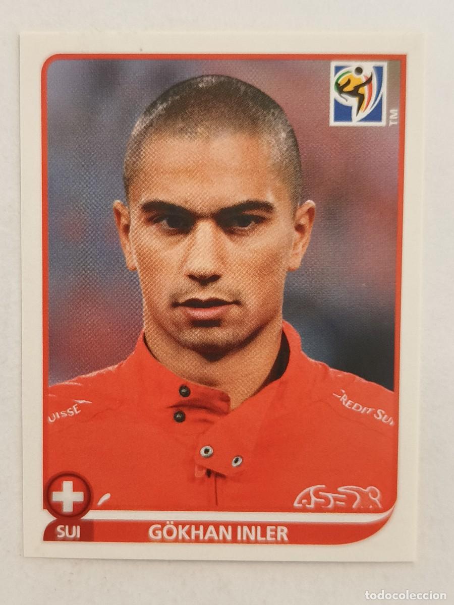 Fu&szlig;ball-Sticker: #592 GOKHAN INLER (SUIZA) MUNDIAL SUDAFRICA 2010 PANINI