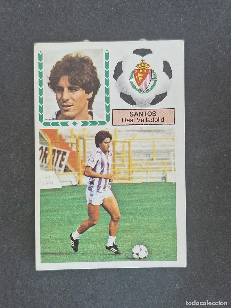 Fu&szlig;ball-Sticker: L6 SANTOS REAL VALLADOLID LIGA ESTE 1983 1984 83 84 DESPEGADO RECUPERADO