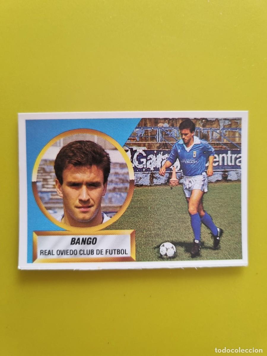 Fu&szlig;ball-Sticker: CROMO LIGA ESTE 88 89 1988 1989 NUNCA PEGADO SIN PEGAR BANGO N&ordm;9 REAL OVIEDO AR1026