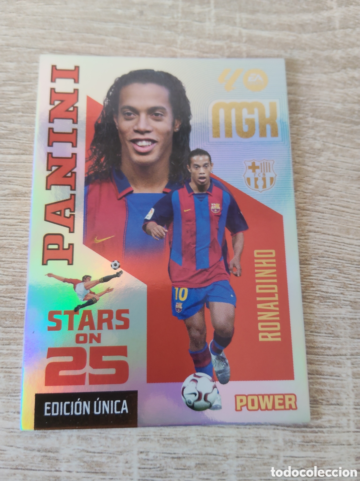 Fu&szlig;ball-Sticker: Panini Megacracks 2026 2027 26 27 436 P Ronaldinho power