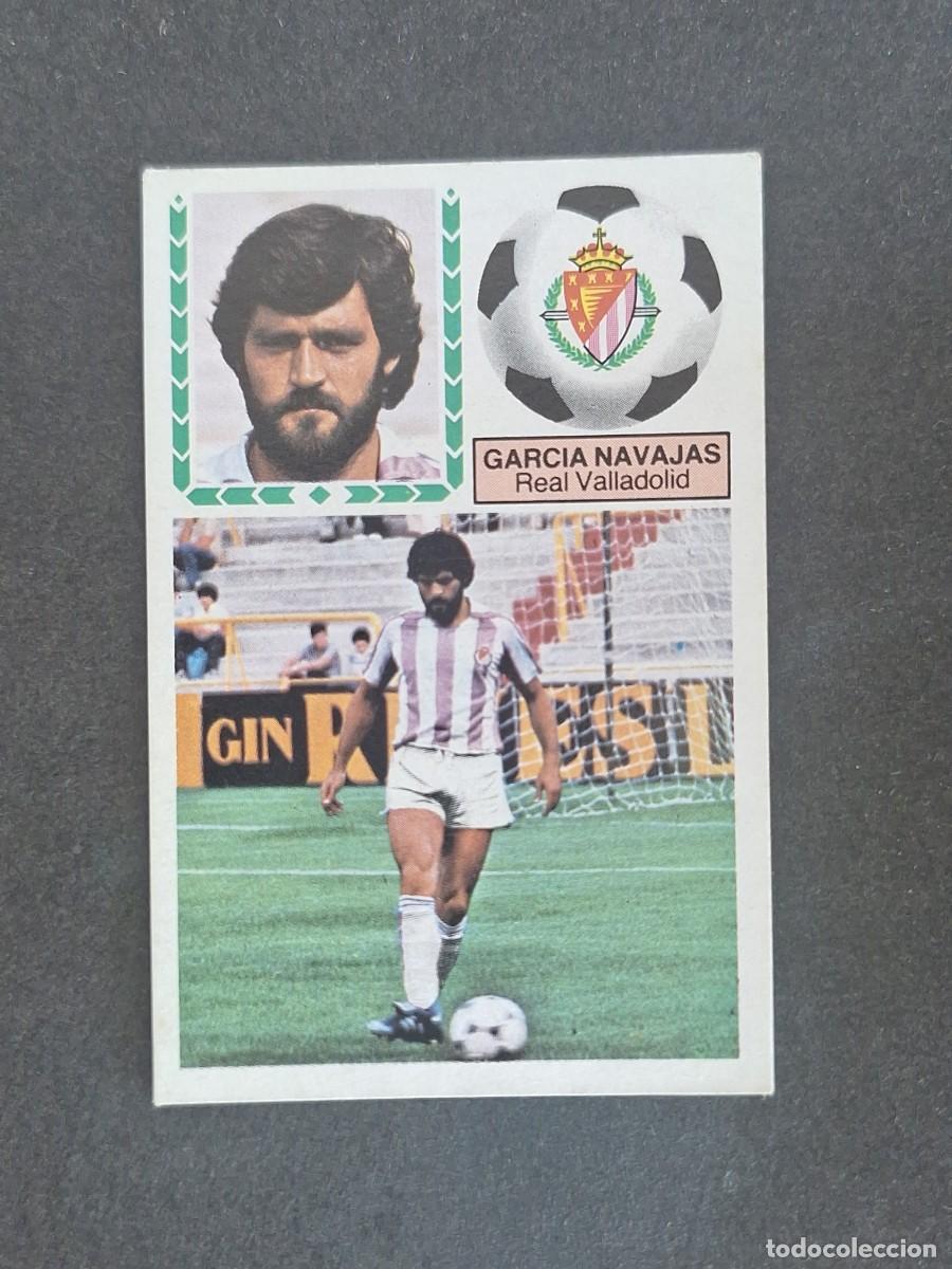 Fu&szlig;ball-Sticker: L6 GARCIA NAVAJAS REAL VALLADOLID LIGA ESTE 1983 1984 83 84 DESPEGADO RECUPERADO