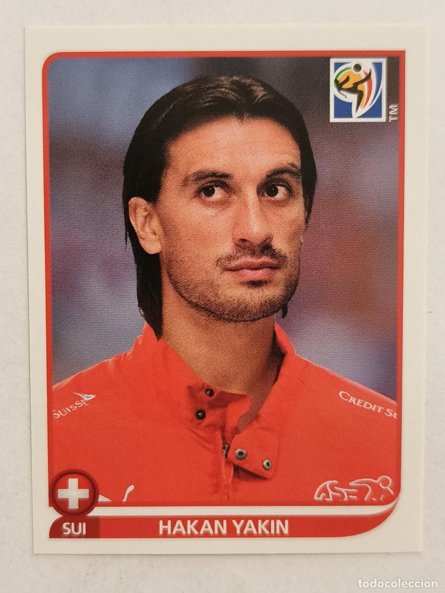 Fu&szlig;ball-Sticker: #595 HAKAN YAKIN (SUIZA) MUNDIAL SUDAFRICA 2010 PANINI