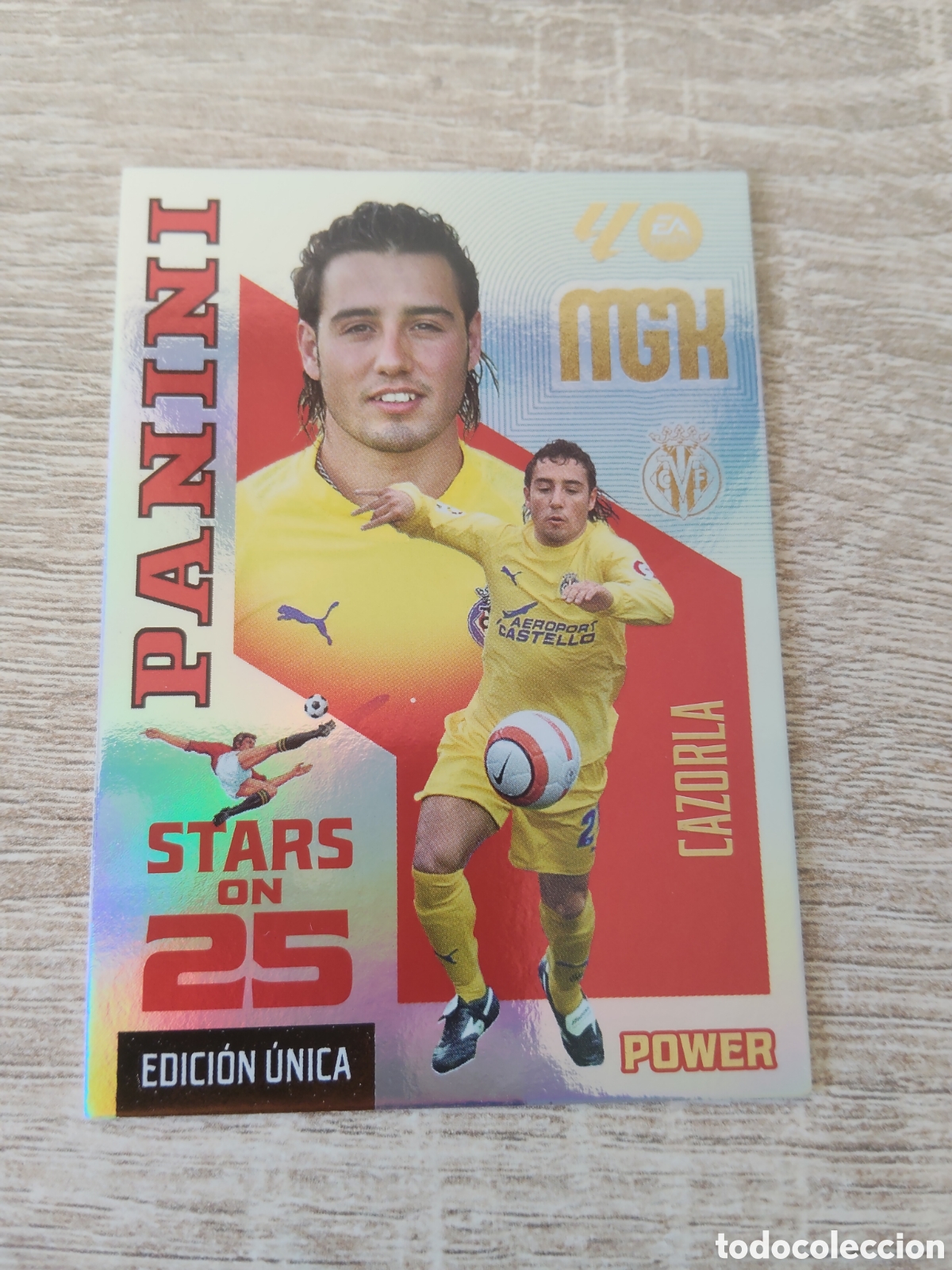 Cromos de f&uacute;tbol: Panini Megacracks 2026 2027 26 27 438 P Cazorla Villarreal power