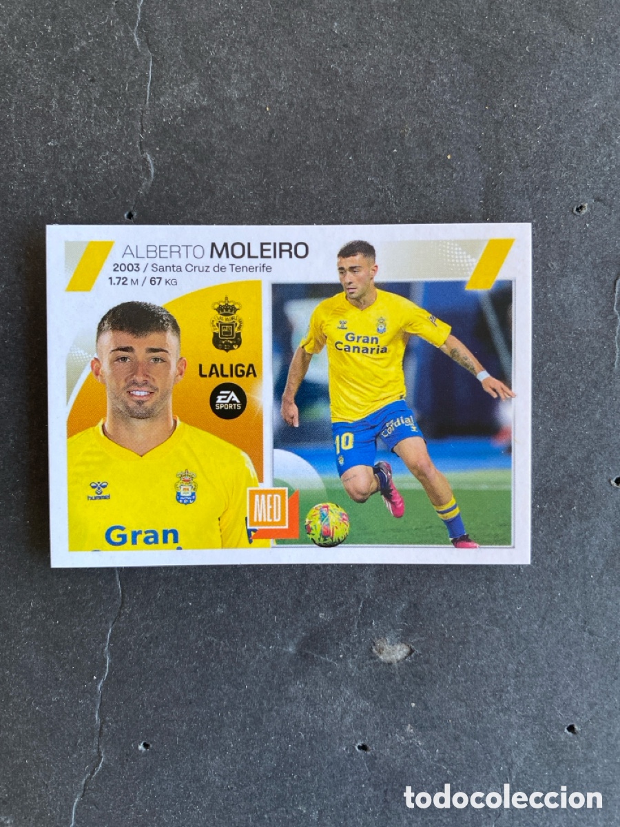Cromos de f&uacute;tbol: Cromo liga 23/24 Las Palmas N* 14