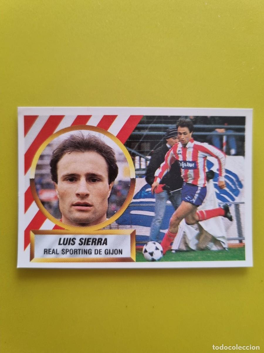 Cromos de f&uacute;tbol: LIGA ESTE 88 89 1988 1989 NUNCA PEGADO SIN PEGAR LUIS SIERRA N&ordm;8 SPORTING GIJON AR1026