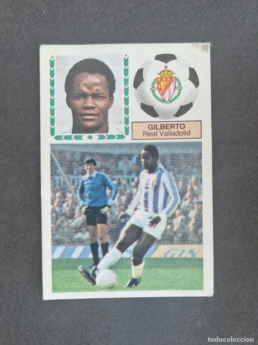 Cromos de f&uacute;tbol: L6 GILBERRTO REAL VALLADOLID LIGA ESTE 1983 1984 83 84 DESPEGADO RECUPERADO