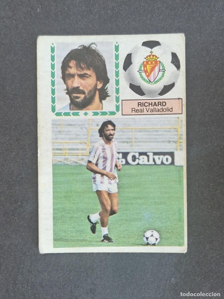 Cromos de f&uacute;tbol: L6 RICHARD REAL VALLADOLID LIGA ESTE 1983 1984 83 84 DESPEGADO RECUPERADO