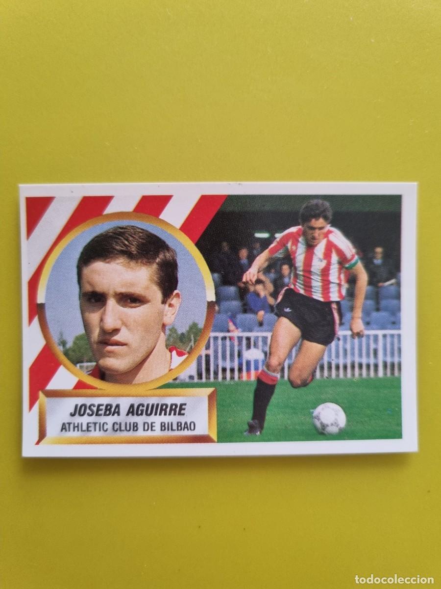 Fu&szlig;ball-Sticker: LIGA ESTE 88 89 1988 1989 NUNCA PEGADO SIN PEGAR JOSEBA AGUIRRE N&ordm;10 ATH BILBAO AR1026