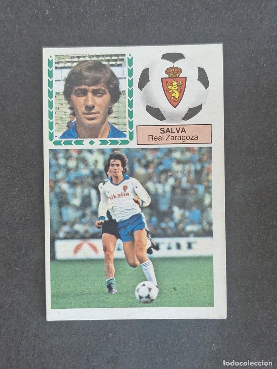 Fu&szlig;ball-Sticker: L6 SALVA REAL ZARAGOZA LIGA ESTE 1983 1984 83 84 DESPEGADO RECUPERADO