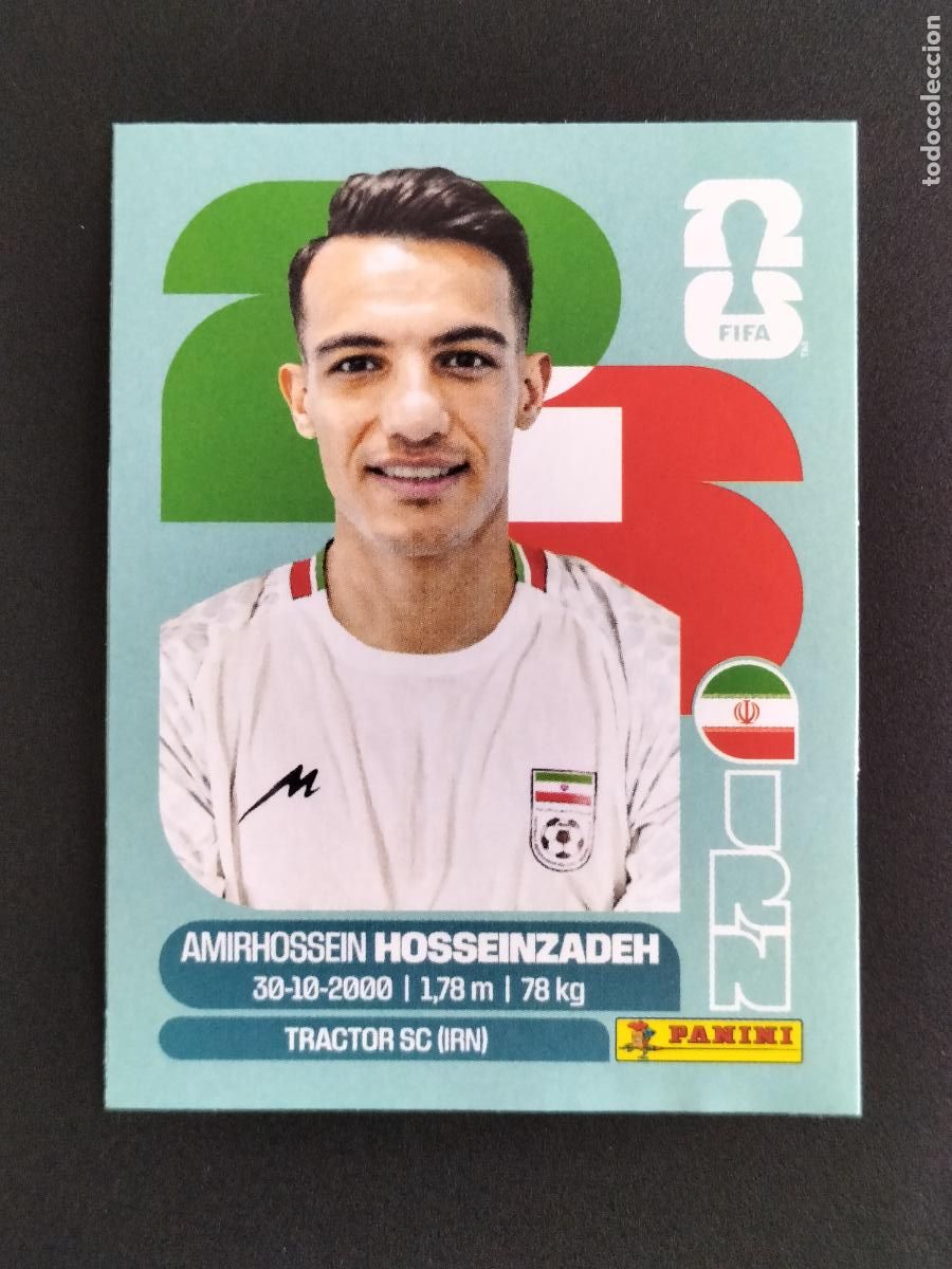 Fu&szlig;ball-Sticker: IRN EXTRA HOSSEINZADEH IRAN CROMO STICKER UPDATE MUNDIAL 26 2026 FIFA WORLD CUP PANINI