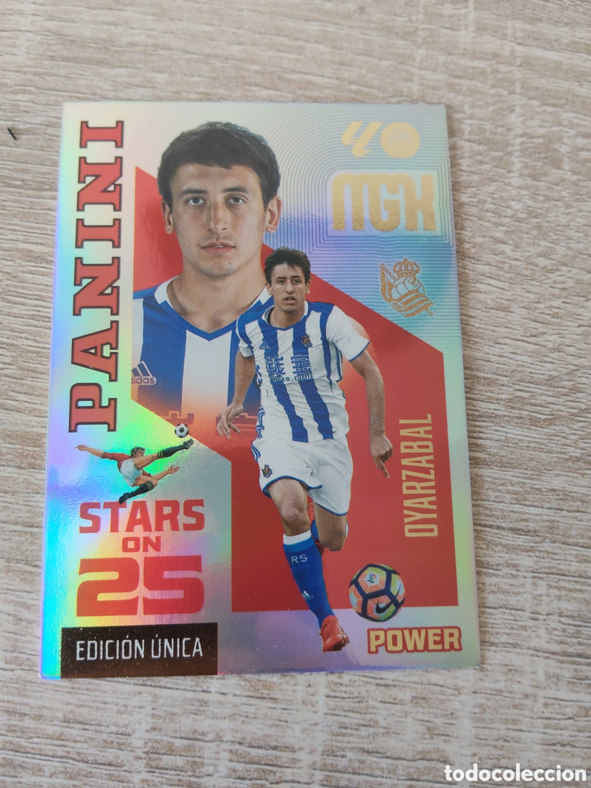 Fu&szlig;ball-Sticker: Panini Megacracks 2026 2027 26 27 448 P Oyarzabal Real Sociedad power