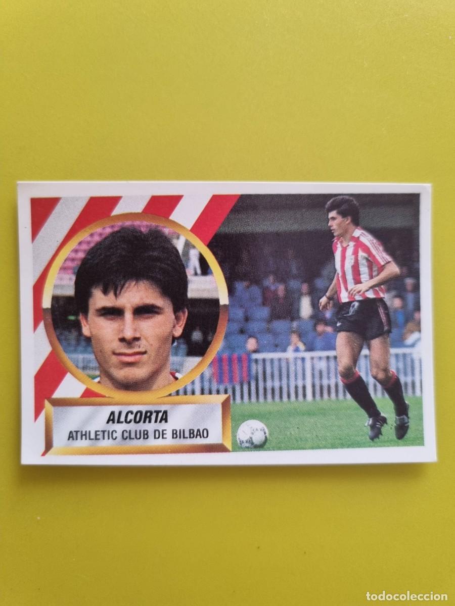 Fu&szlig;ball-Sticker: LIGA ESTE 88 89 1988 1989 NUNCA PEGADO SIN PEGAR ALCORTA N&ordm;7 ATH BILBAO AR1026