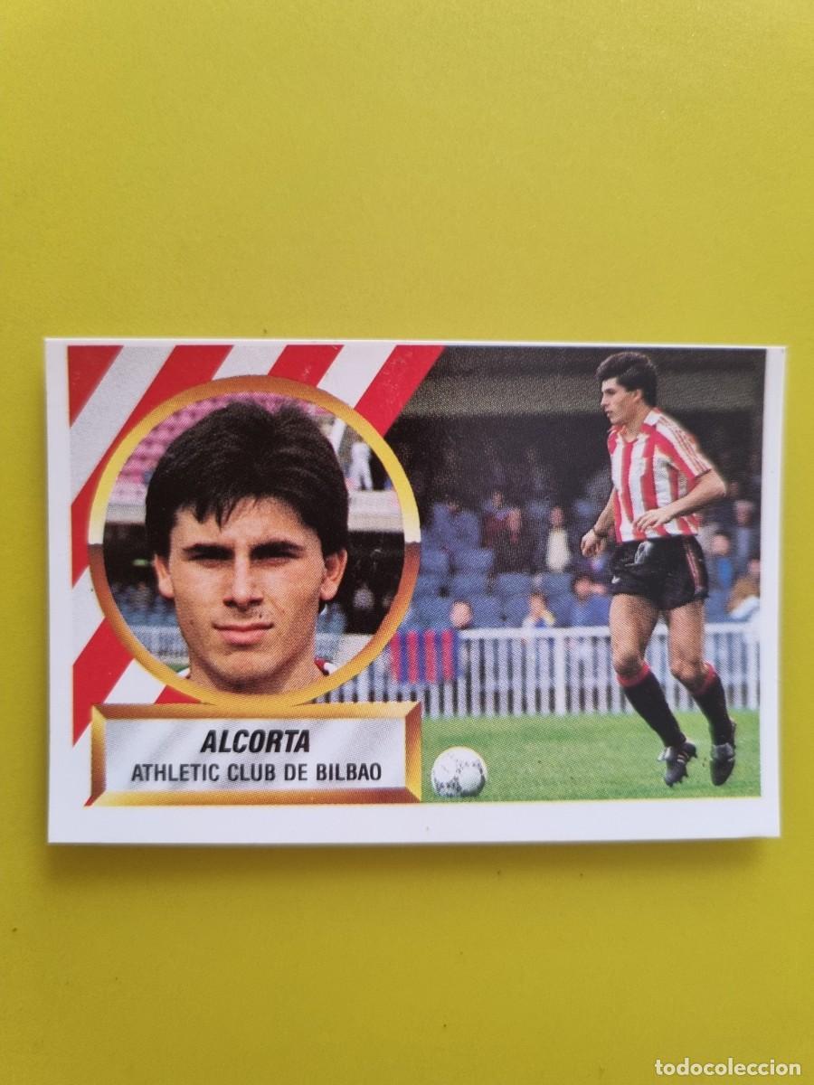 Fu&szlig;ball-Sticker: LIGA ESTE 88 89 1988 1989 NUNCA PEGADO SIN PEGAR ALCORTA N&ordm;7 ATH BILBAO AR1026