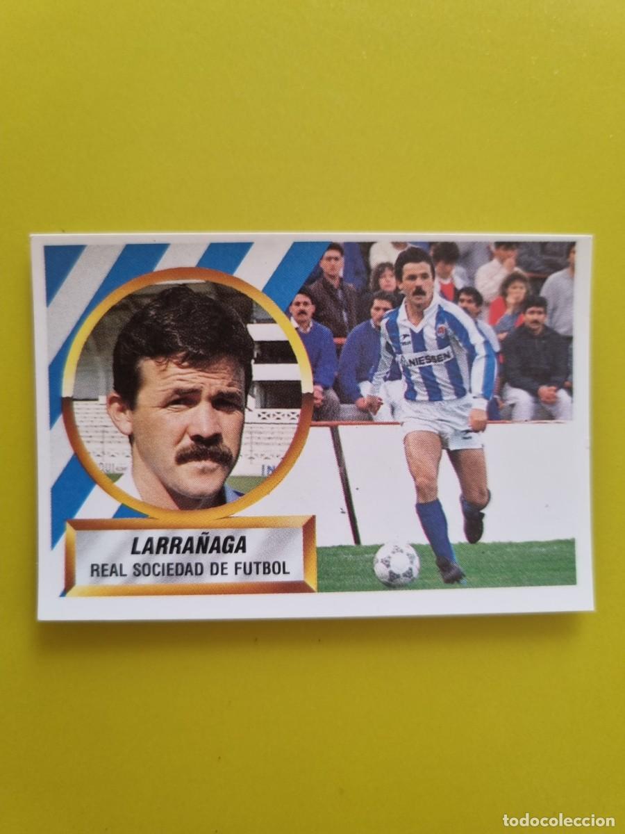 Fu&szlig;ball-Sticker: LIGA ESTE 88 89 1988 1989 NUNCA PEGADO SIN PEGAR LARRA&Ntilde;AGA N&ordm;8 REAL SOCIEDAD AR1026