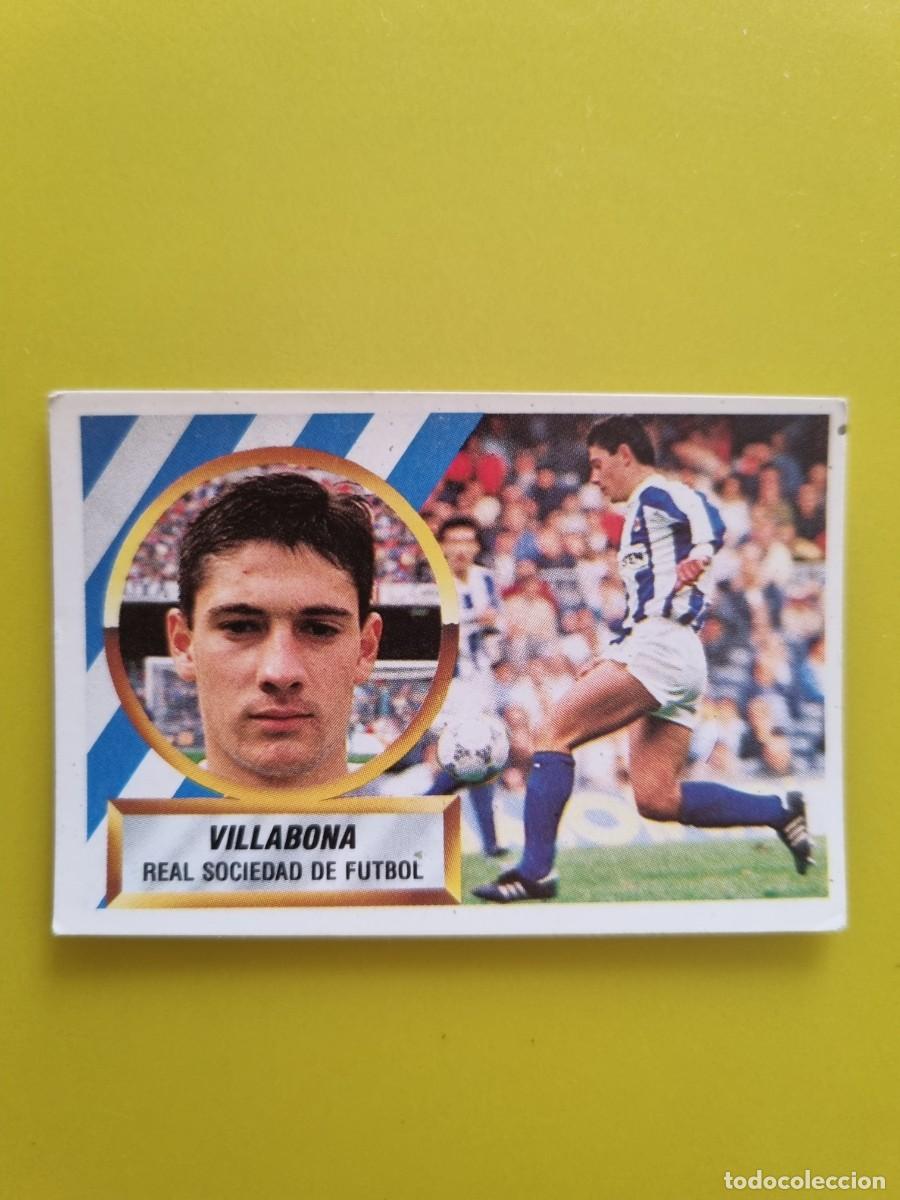 Figurine di Calcio: LIGA ESTE 88 89 1988 1989 NUNCA PEGADO SIN PEGAR VILLABONA N&ordm;9B REAL SOCIEDAD AR1026