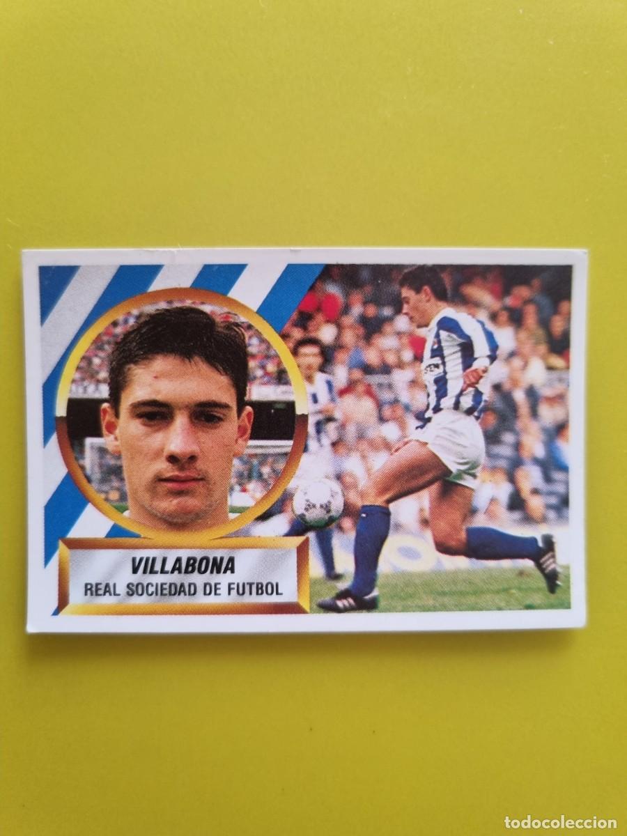 Figurine di Calcio: LIGA ESTE 88 89 1988 1989 NUNCA PEGADO SIN PEGAR VILLABONA N&ordm;9B REAL SOCIEDAD AR1026