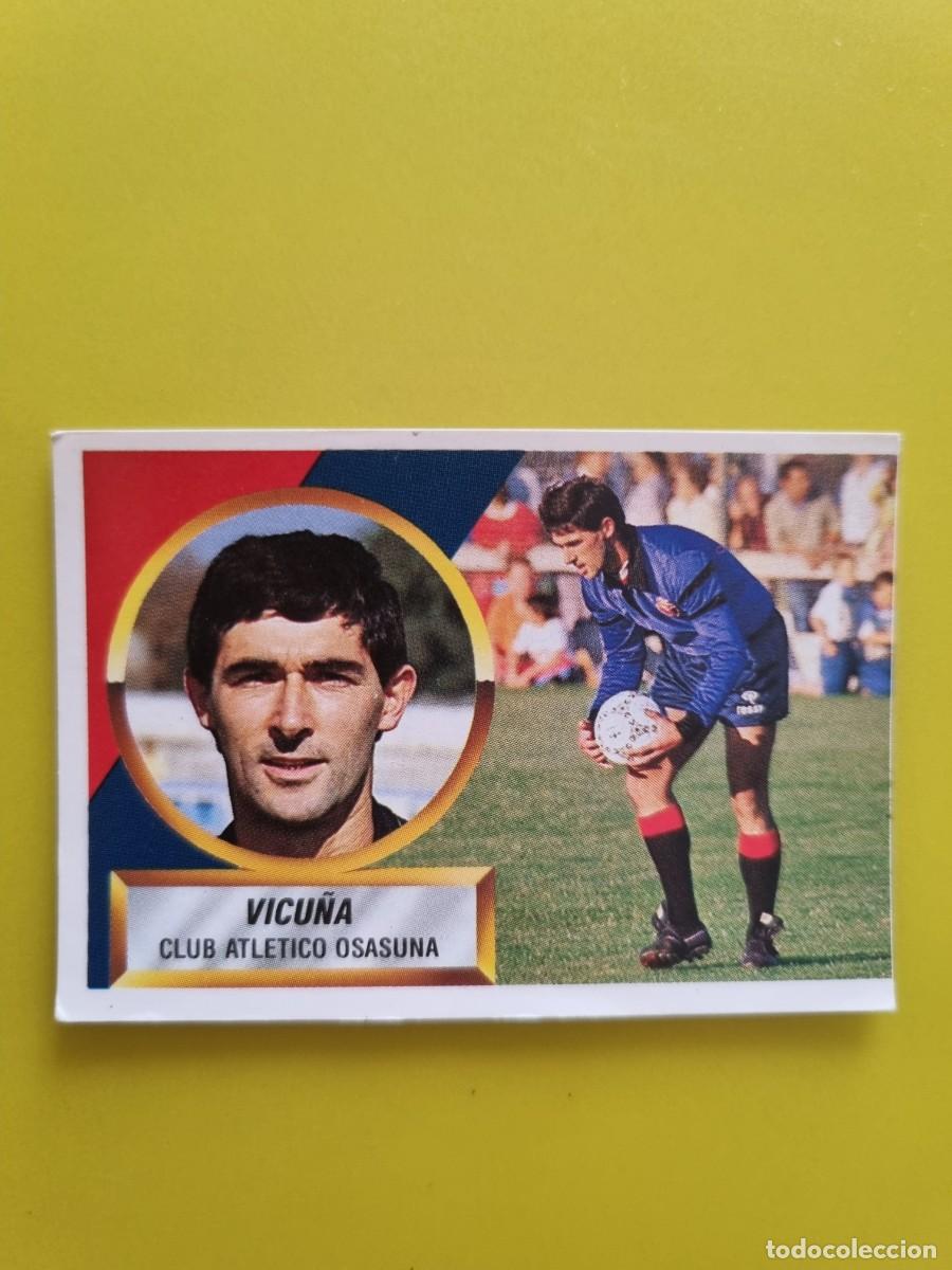 Cromos de f&uacute;tbol: LIGA ESTE 88 89 1988 1989 NUNCA PEGADO SIN PEGAR VICU&Ntilde;A N&ordm;2 OSASUNA AR1026