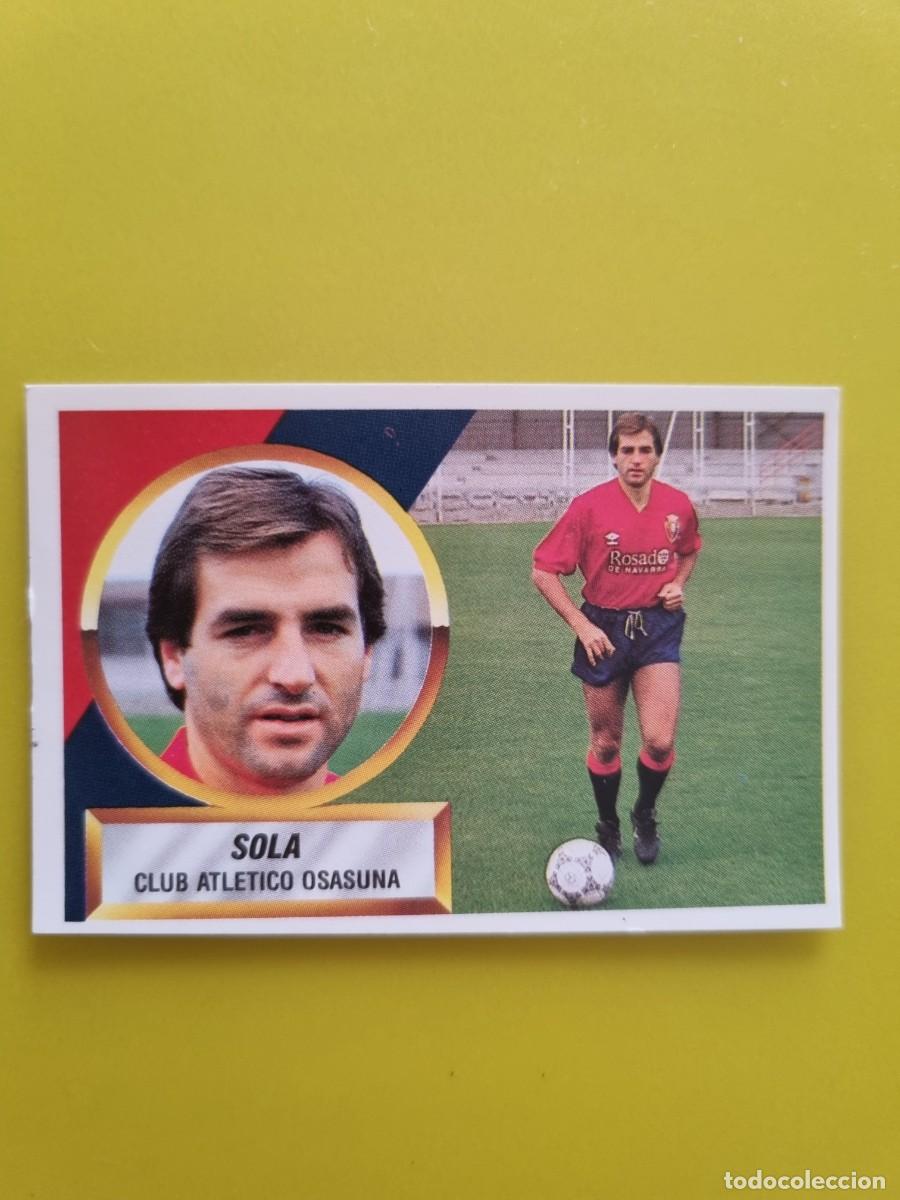 Cromos de f&uacute;tbol: LIGA ESTE 88 89 1988 1989 NUNCA PEGADO SIN PEGAR SOLA N&ordm;10 OSASUNA AR1026