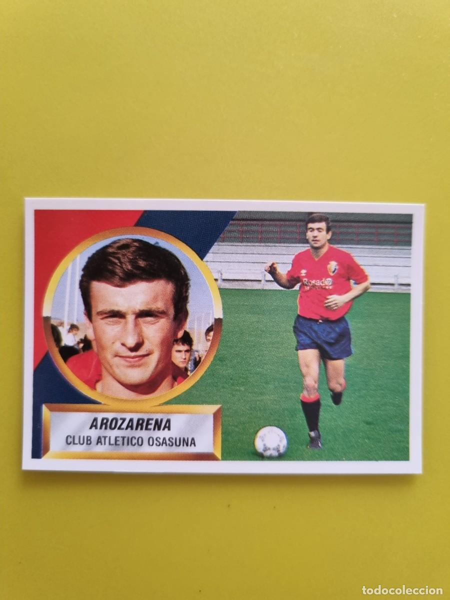 Cromos de f&uacute;tbol: LIGA ESTE 88 89 1988 1989 NUNCA PEGADO SIN PEGAR AROZARENA N&ordm;4 OSASUNA AR1026