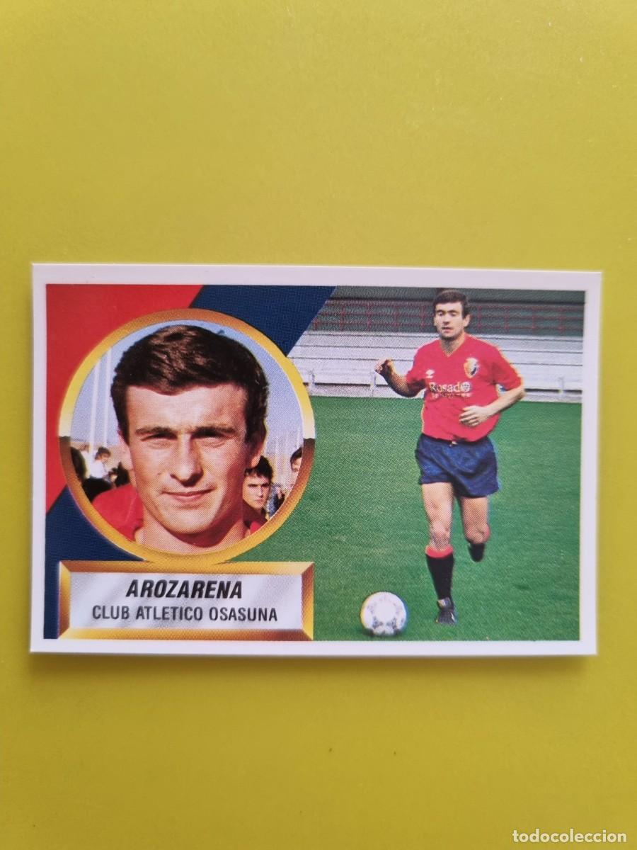 Cromos de f&uacute;tbol: LIGA ESTE 88 89 1988 1989 NUNCA PEGADO SIN PEGAR AROZARENA N&ordm;4 OSASUNA AR1026