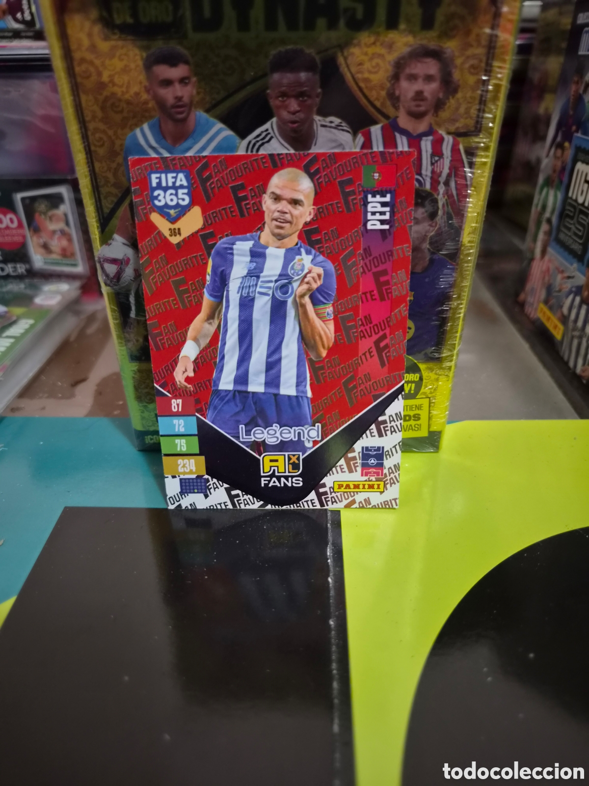 Cromos de f&uacute;tbol: N&deg;364 Fans Legends Red Pepe FIFA 365 2027