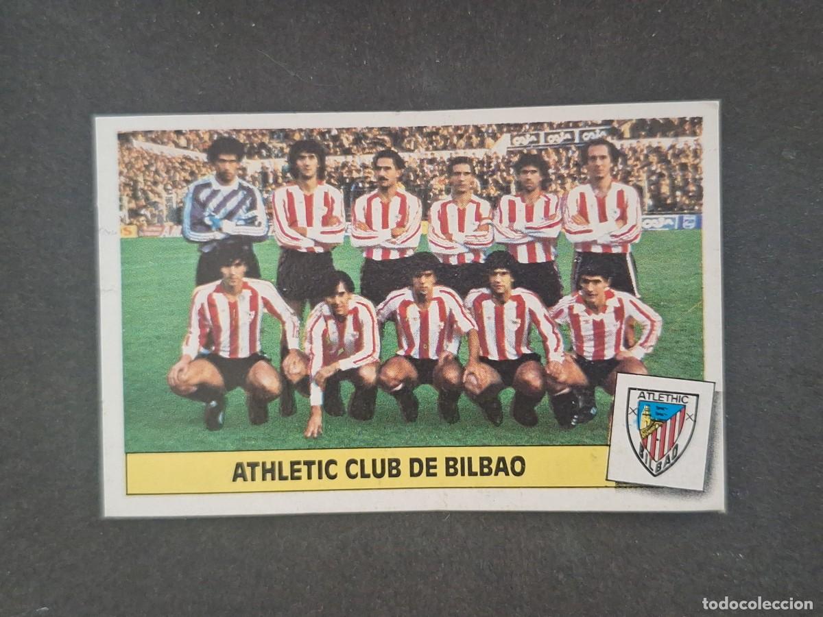 Cromos de Futebol: L5 ALINEACION EQUIPO ATHLETIC CLUB DE BILBAO LIGA ESTE 1986 1987 86 87 DESPEGADO RECUPERADO