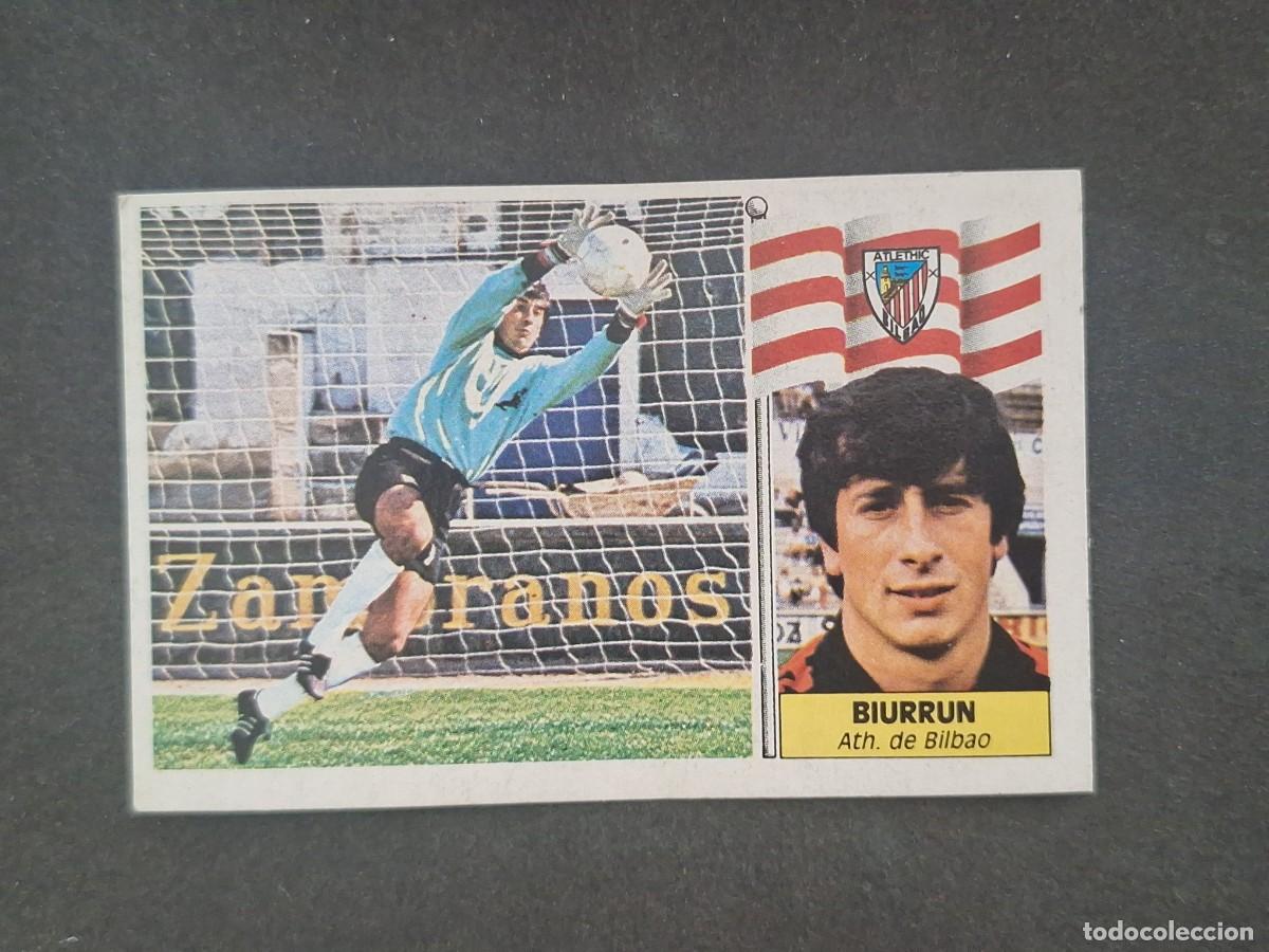 Figurine di Calcio: L5 BIURRUN ATHLETIC CLUB DE BILBAO LIGA ESTE 1986 1987 86 87 DESPEGADO RECUPERADO