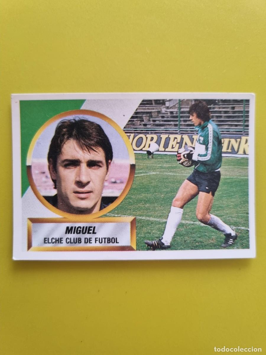 Figurine di Calcio: CROMO LIGA ESTE 88 89 1988 1989 NUNCA PEGADO SIN PEGAR MIGUEL N&ordm;1 ELCHE CF AR1026