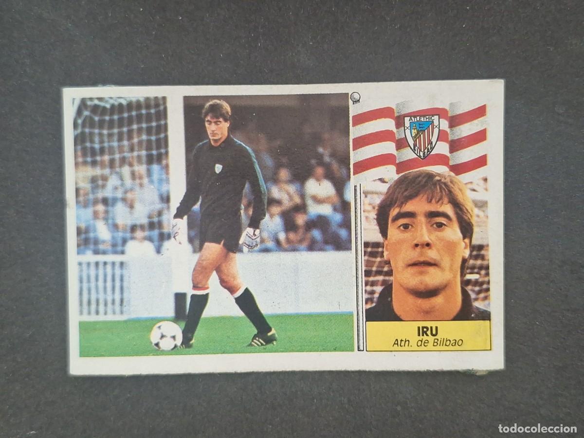 Football Stickers: L5 IRU ATHLETIC CLUB DE BILBAO LIGA ESTE 1986 1987 86 87 DESPEGADO RECUPERADO