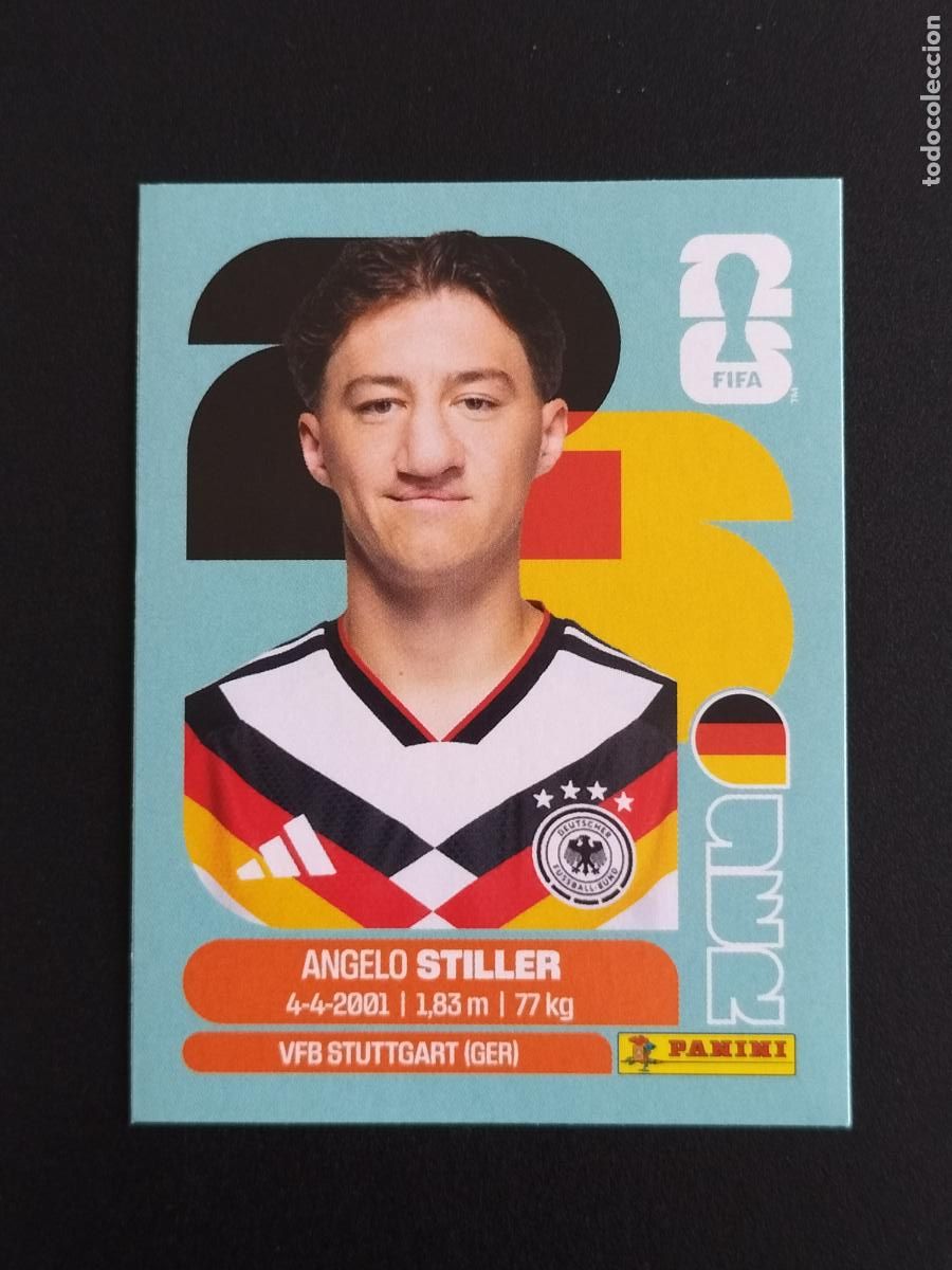 Football Stickers: GER EXTRA ANGELO STILLER ALEMANIA CROMOS STICKER UPDATE MUNDIAL 26 2026 FIFA WORLD CUP PANINI
