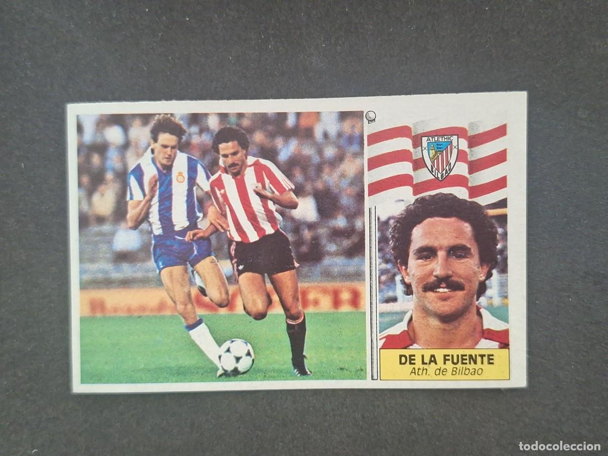 Football Stickers: L5 DE LA FUENTE ATHLETIC CLUB DE BILBAO LIGA ESTE 1986 1987 86 87 DESPEGADO RECUPERADO