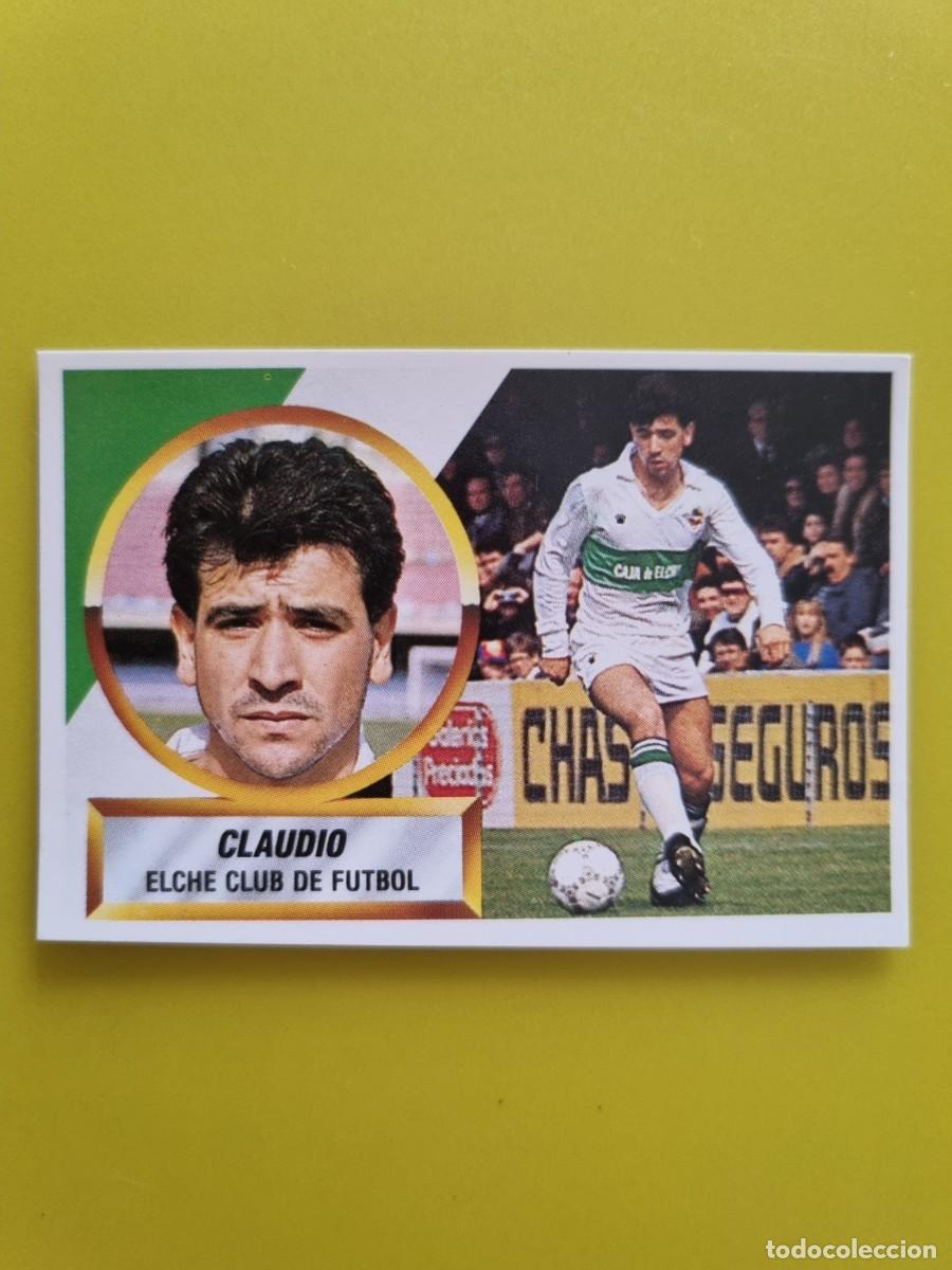 Football Stickers: CROMO LIGA ESTE 88 89 1988 1989 NUNCA PEGADO SIN PEGAR CLAUDIO N&ordm;13 ELCHE CF AR1026