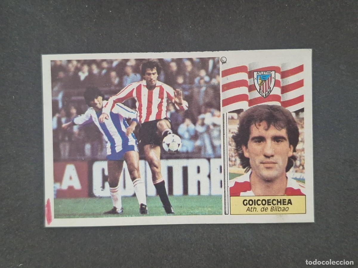 Football Stickers: L5 GOICOECHEA ATHLETIC CLUB DE BILBAO LIGA ESTE 1986 1987 86 87 DESPEGADO RECUPERADO