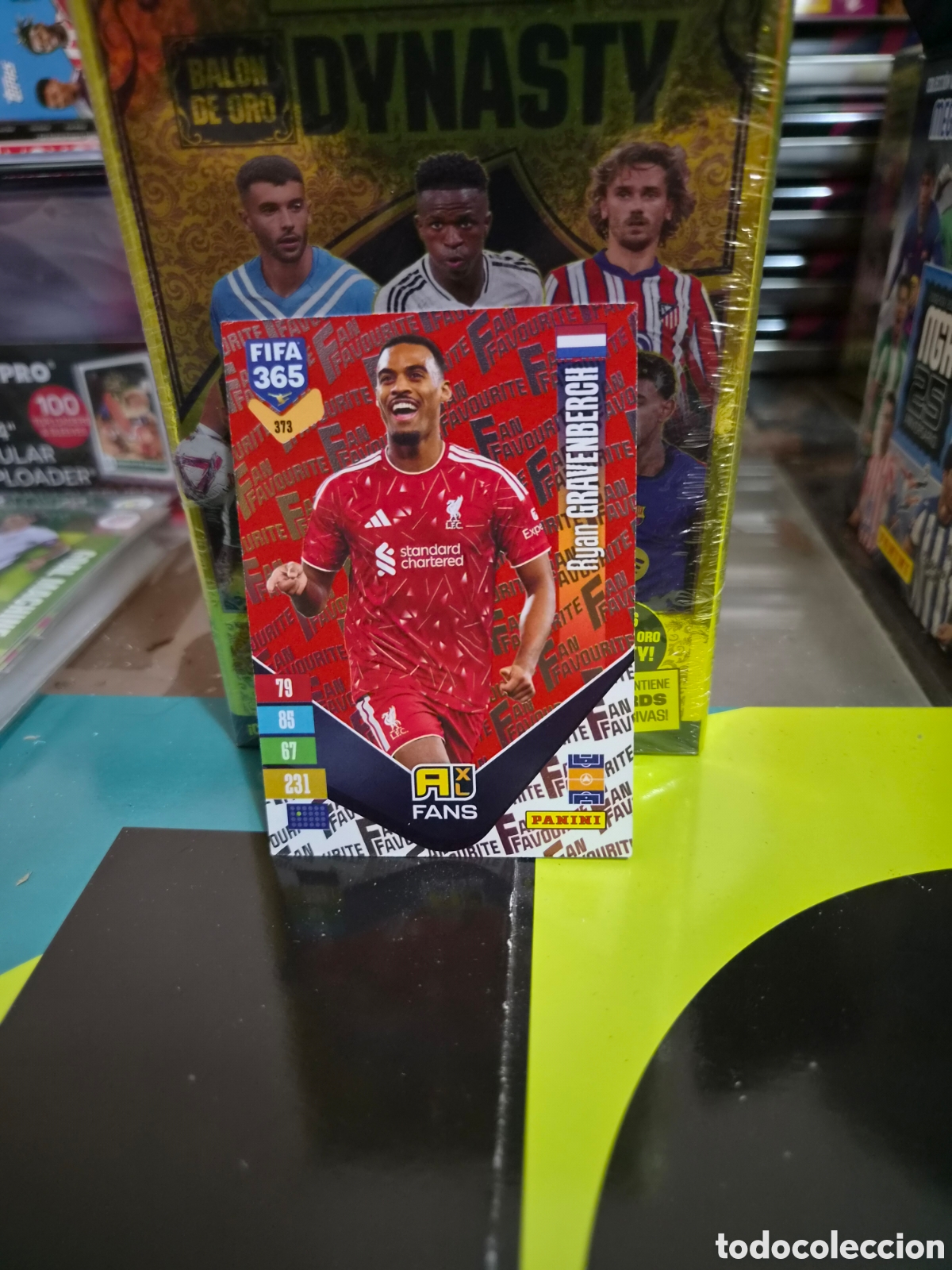 Football Stickers: N&deg;373 Fans Red Gravenberch FIFA 365 2027
