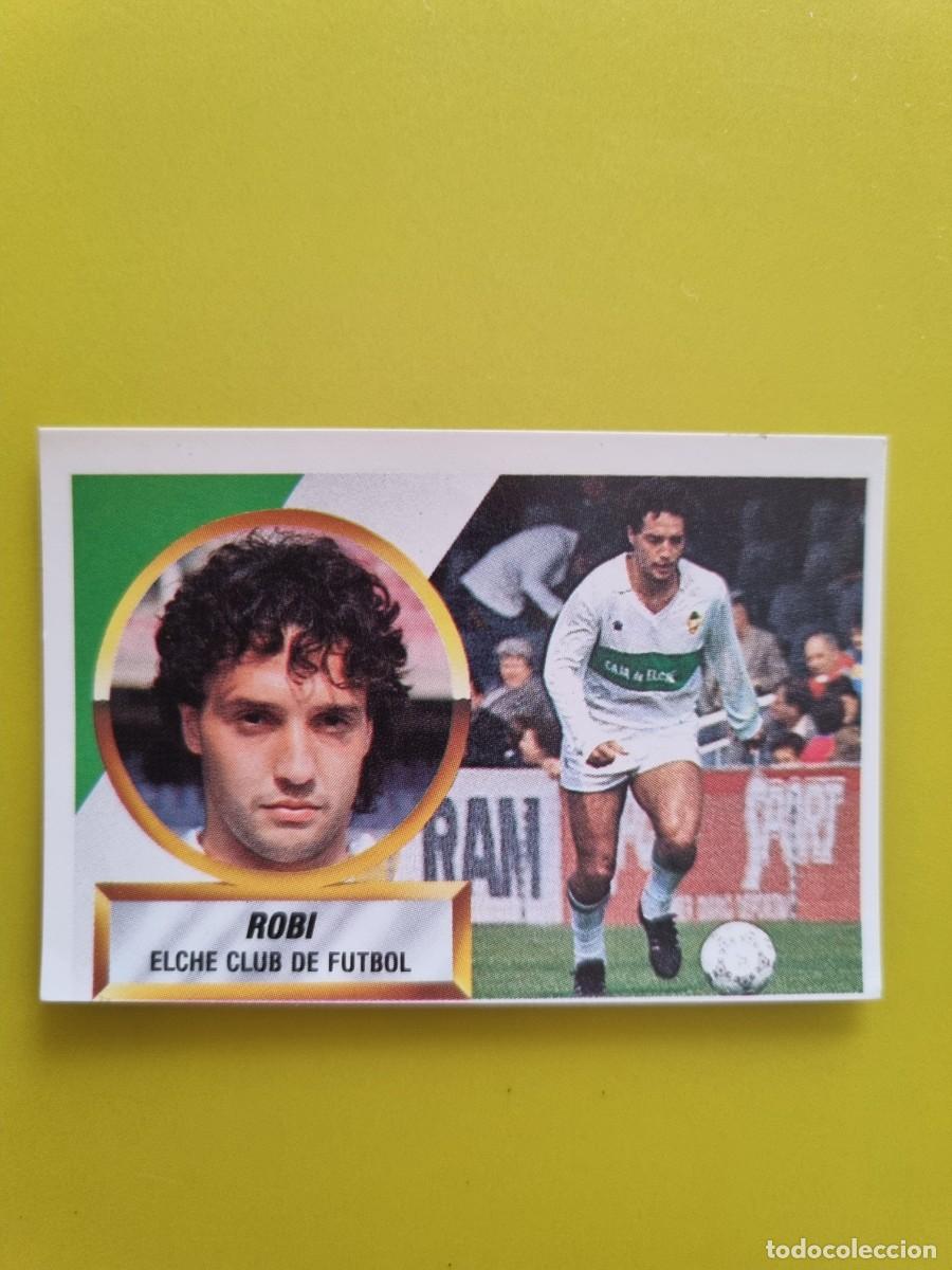 Football Stickers: CROMO LIGA ESTE 88 89 1988 1989 NUNCA PEGADO SIN PEGAR ROBI N&ordm;8 ELCHE CF AR1026