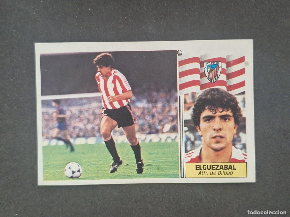 Football Stickers: L5 ELGUEZABAL ATHLETIC CLUB DE BILBAO LIGA ESTE 1986 1987 86 87 DESPEGADO RECUPERADO