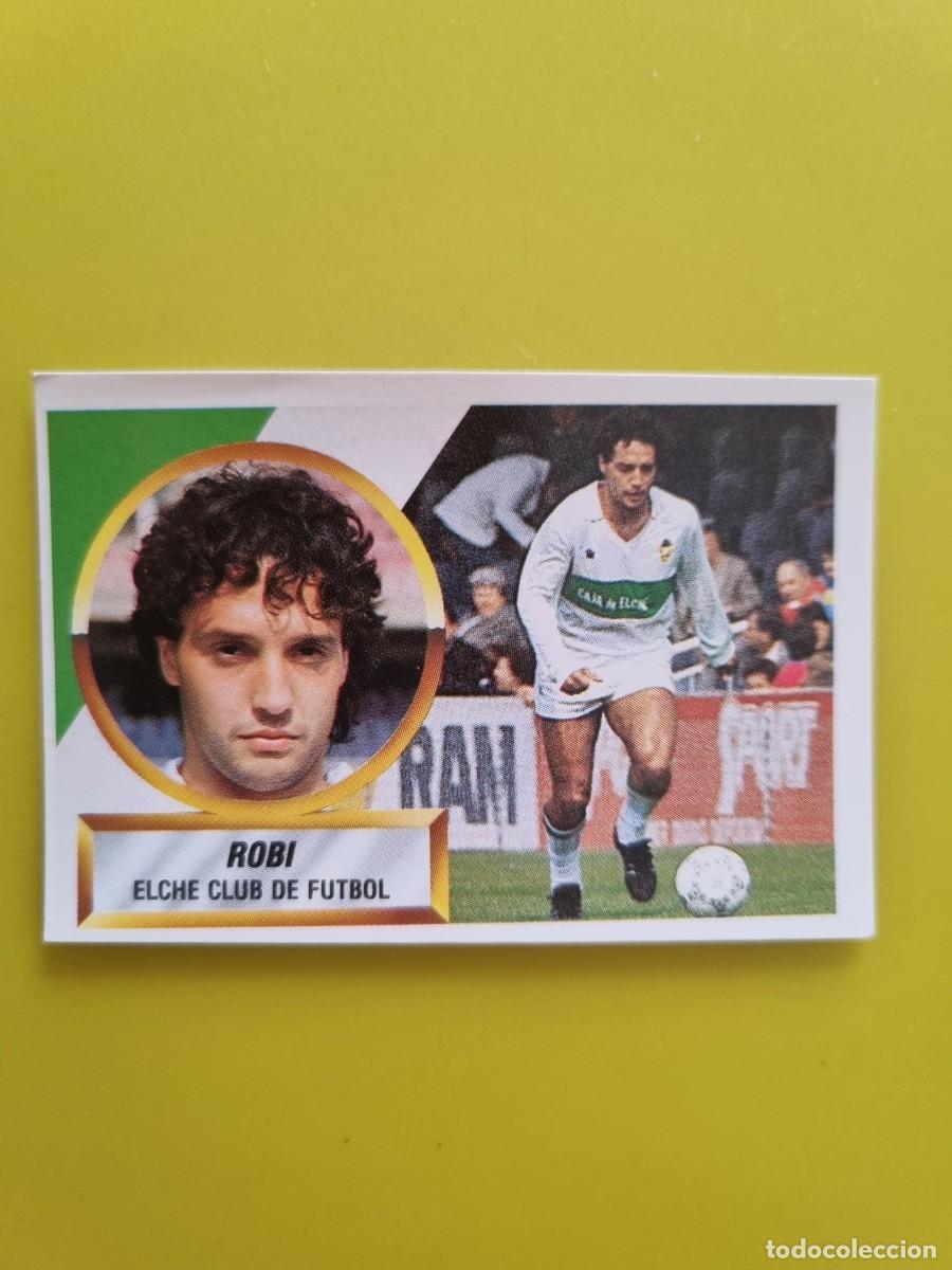 Football Stickers: CROMO LIGA ESTE 88 89 1988 1989 NUNCA PEGADO SIN PEGAR ROBI N&ordm;8 ELCHE CF AR1026